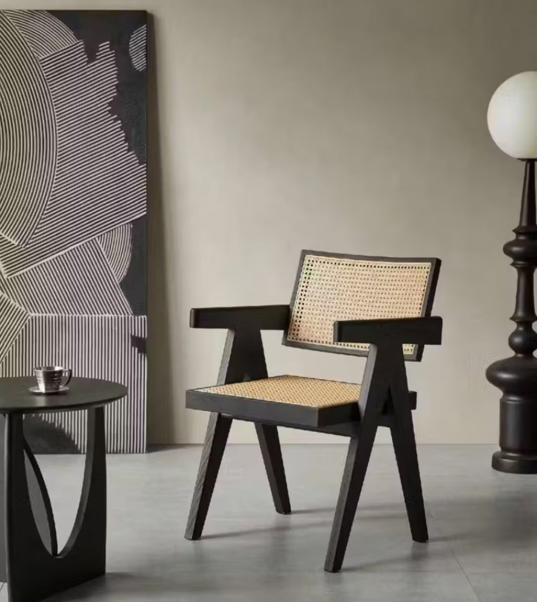 Basmah Teak Wood Dining Chair - Image 5