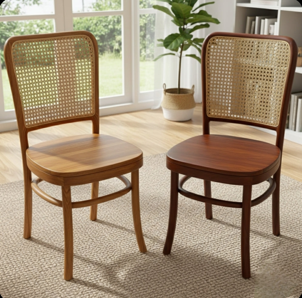 Breeze Teak Wood Dining Chair - Image 2