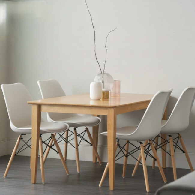 Breeze teak wood dining table by Samz Design Selangor Malaysia for dining rooms restaurant cafes outdoor & Indoor spaces