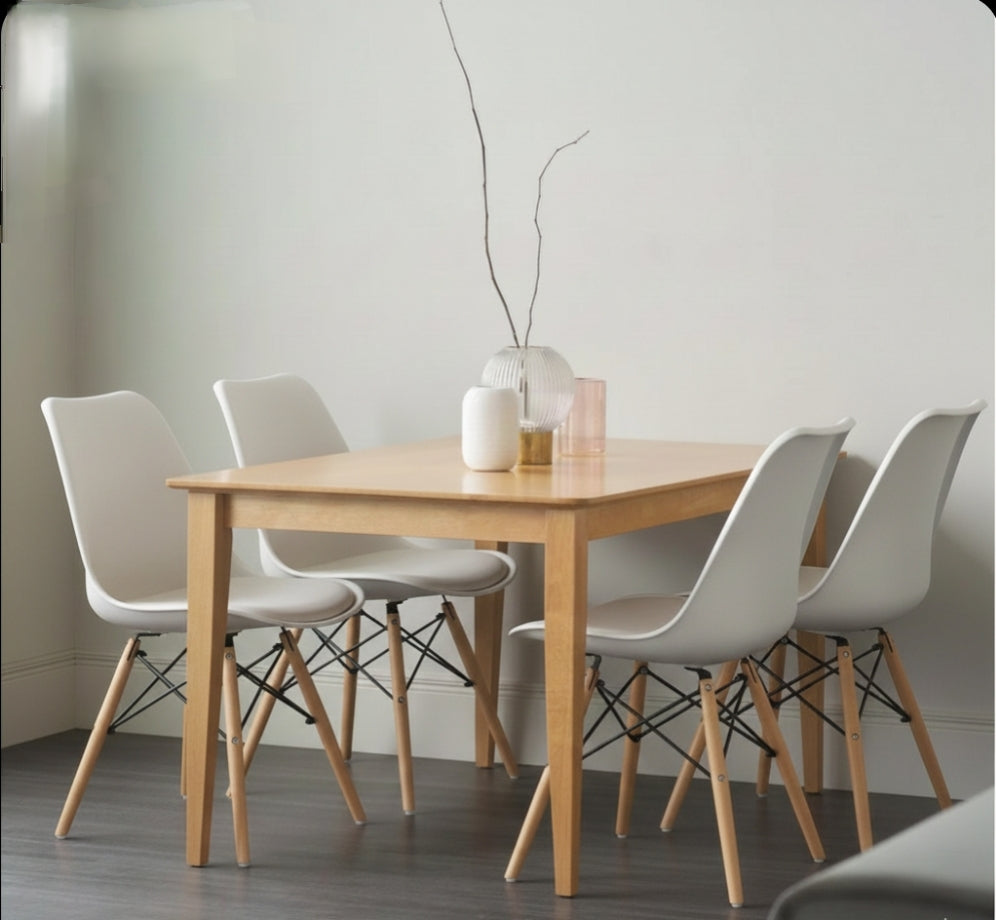 Breeze Teak Wood Dining Table - Image 2
