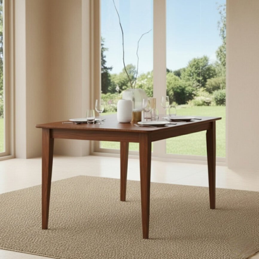 Breeze teak wood dining table by Samz Design Selangor Malaysia for dining rooms restaurant cafes outdoor & Indoor spaces