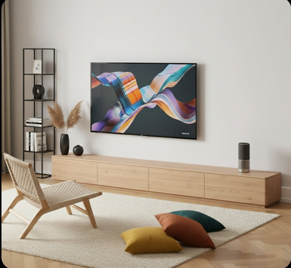 British Teak Wood TV Cabinet - Image 2