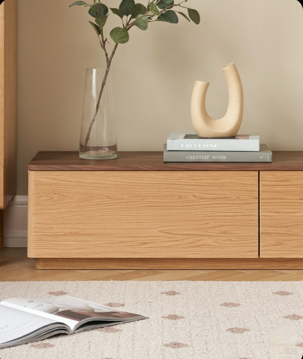 British Teak Wood TV Cabinet - Image 4