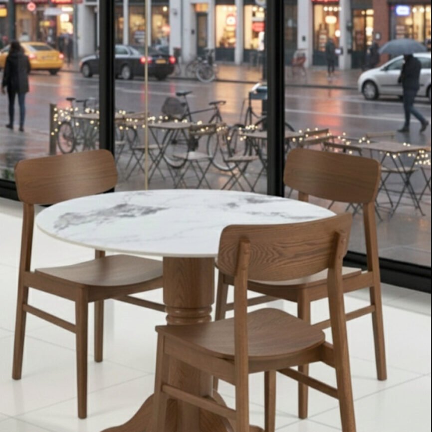 LCS Round Pedestal Table