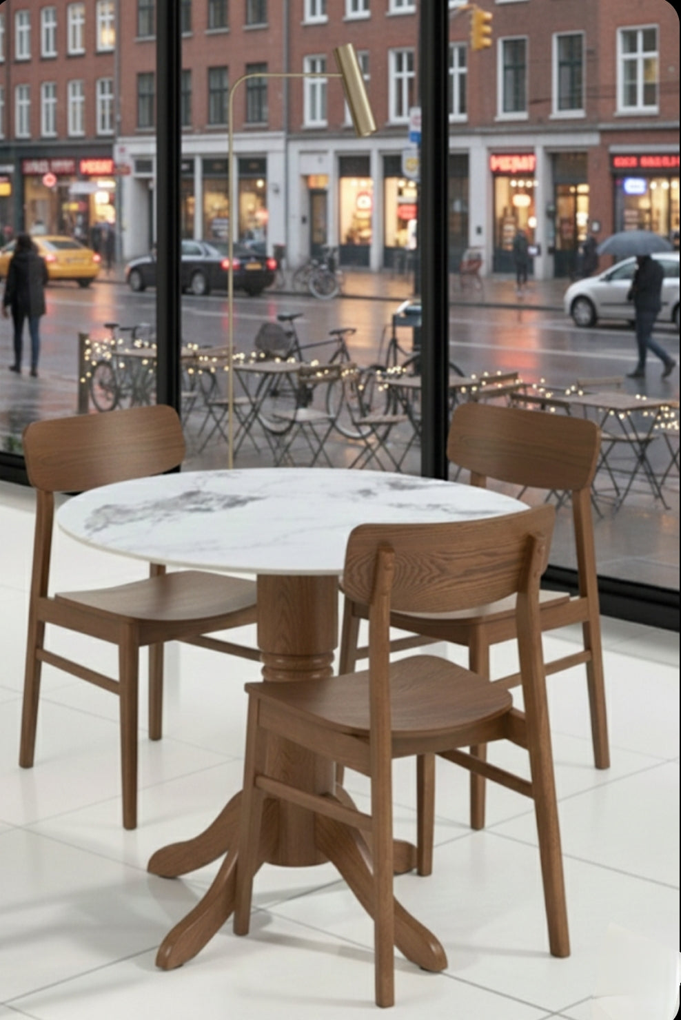 LCS Round Pedestal Table