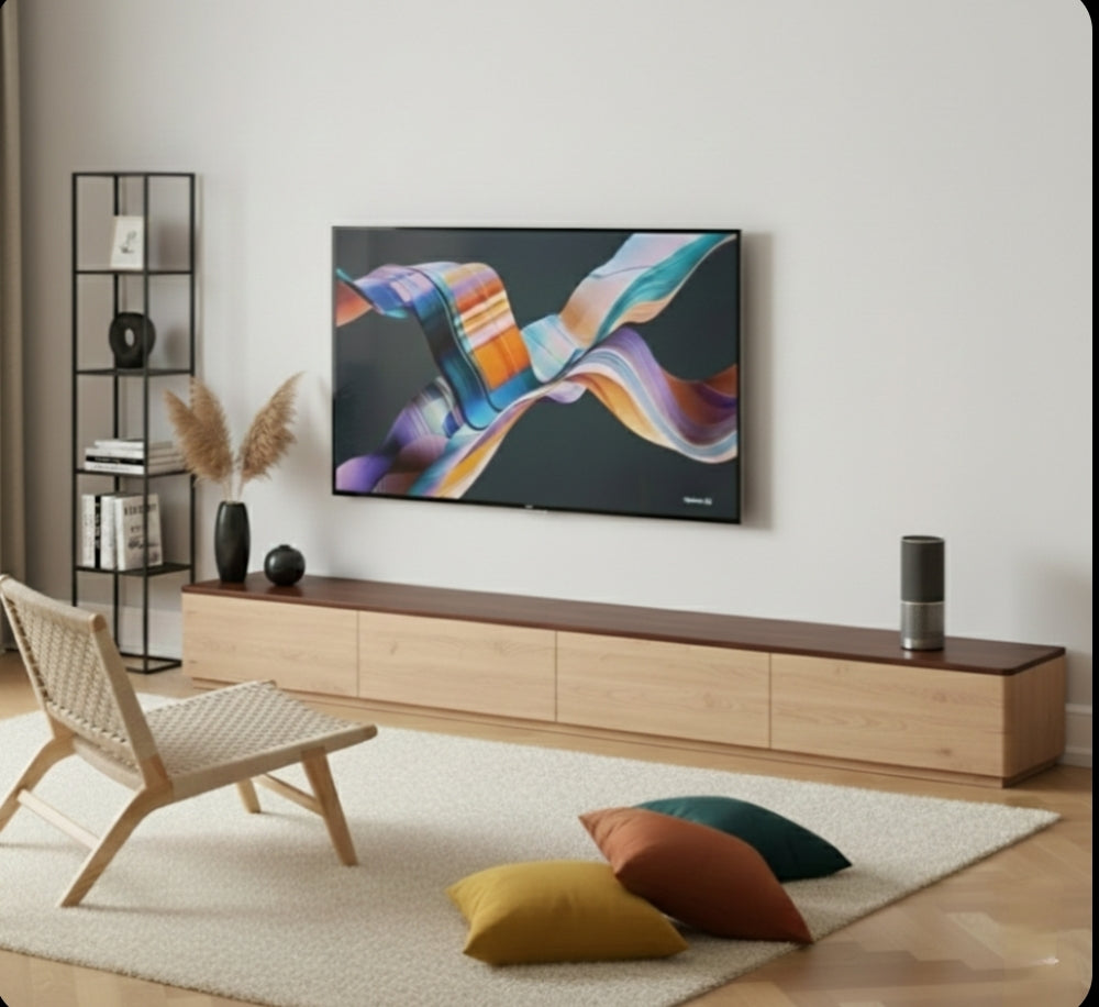 British Teak Wood TV Cabinet