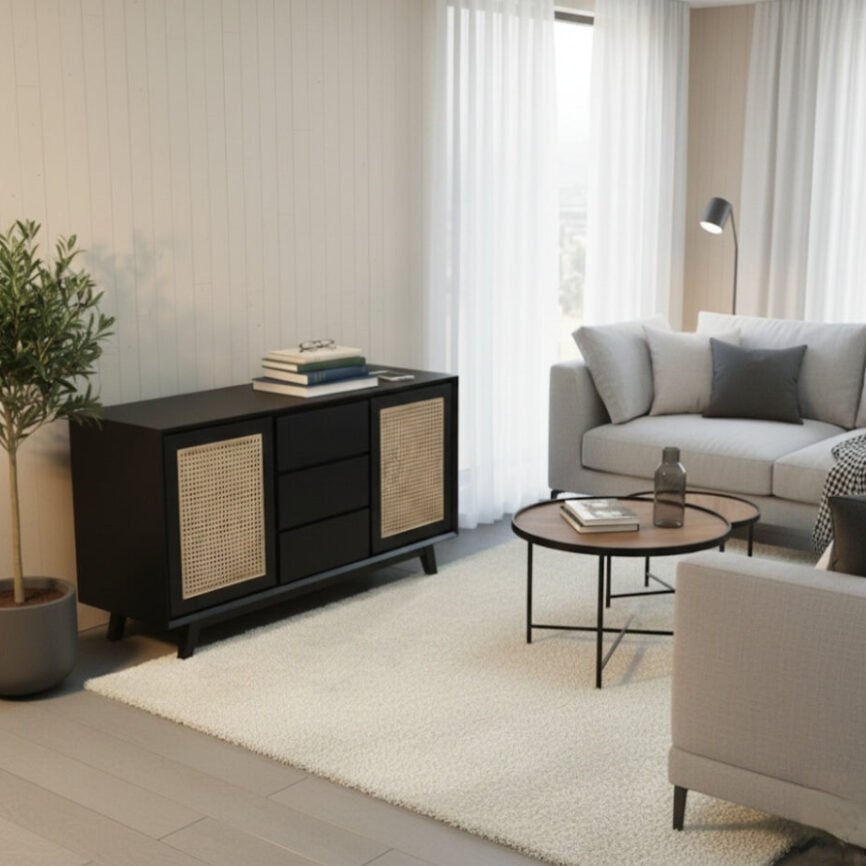 Rattan Berlin Sideboard