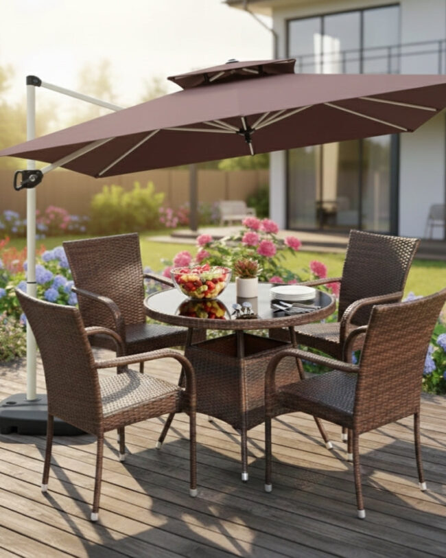 Samz Rattan Dining Chair