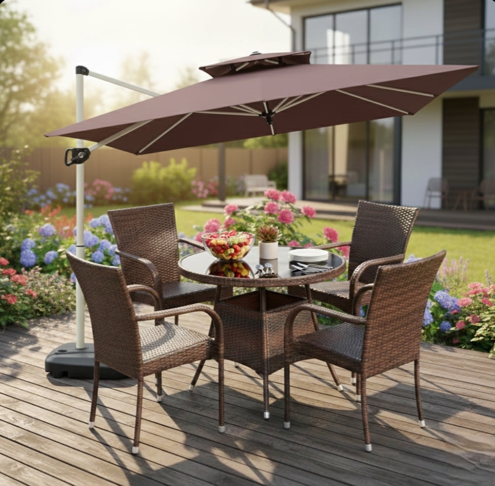 Samz Rattan Dining Chair