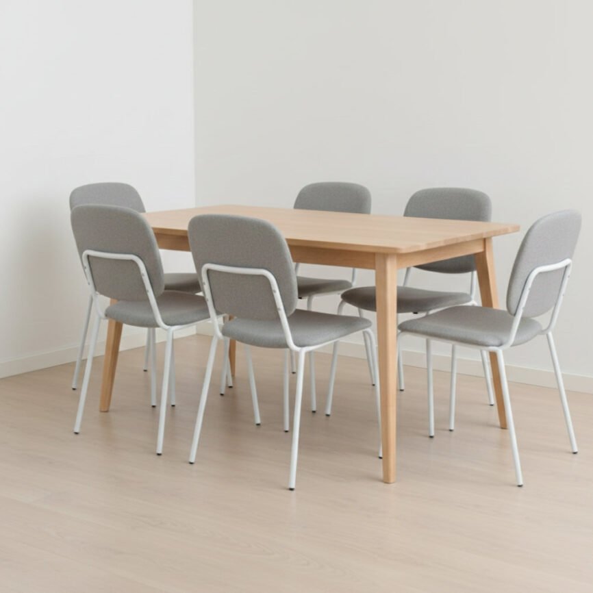 Samz Rectangular Dining Table, Dining room furniture by Samz Design Malaysia, teak dining tables and chairs for homes and restaurants