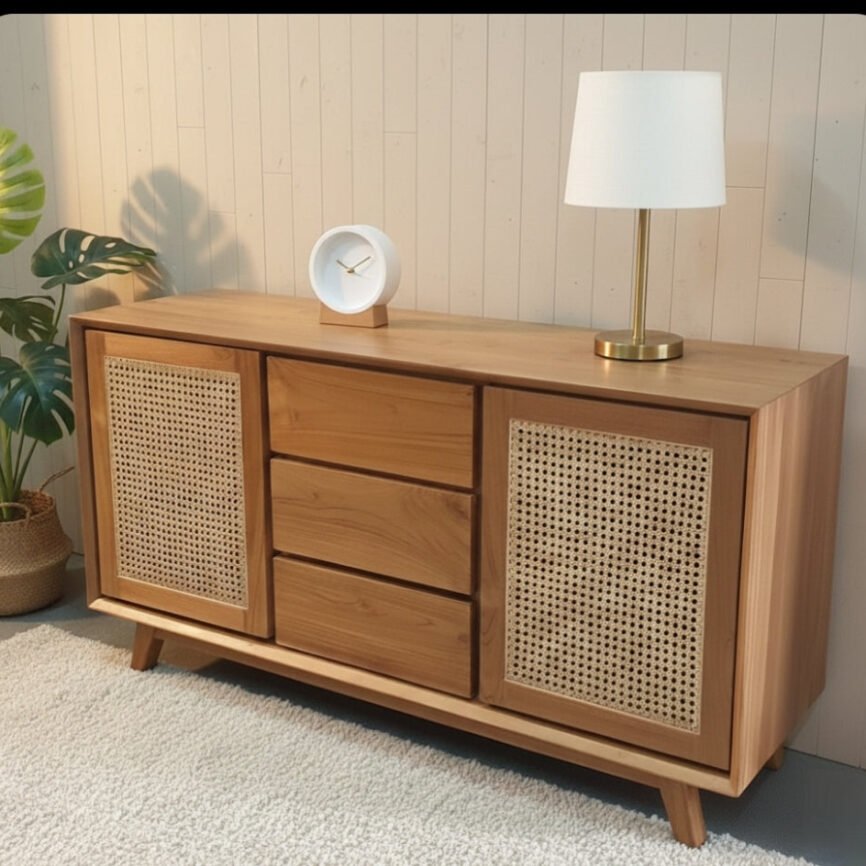 Rattan Berlin Sideboard