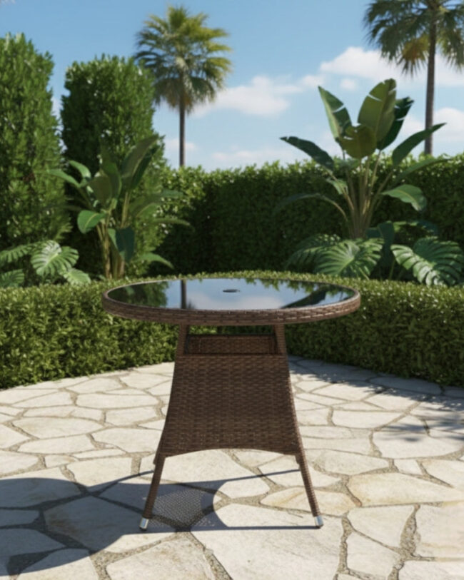 Samz Rattan Dining Table