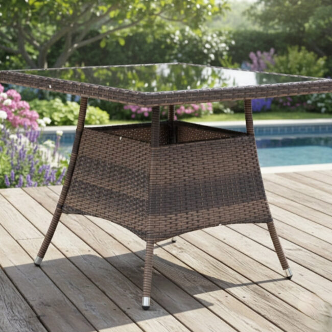 Samz Rattan Dining Table