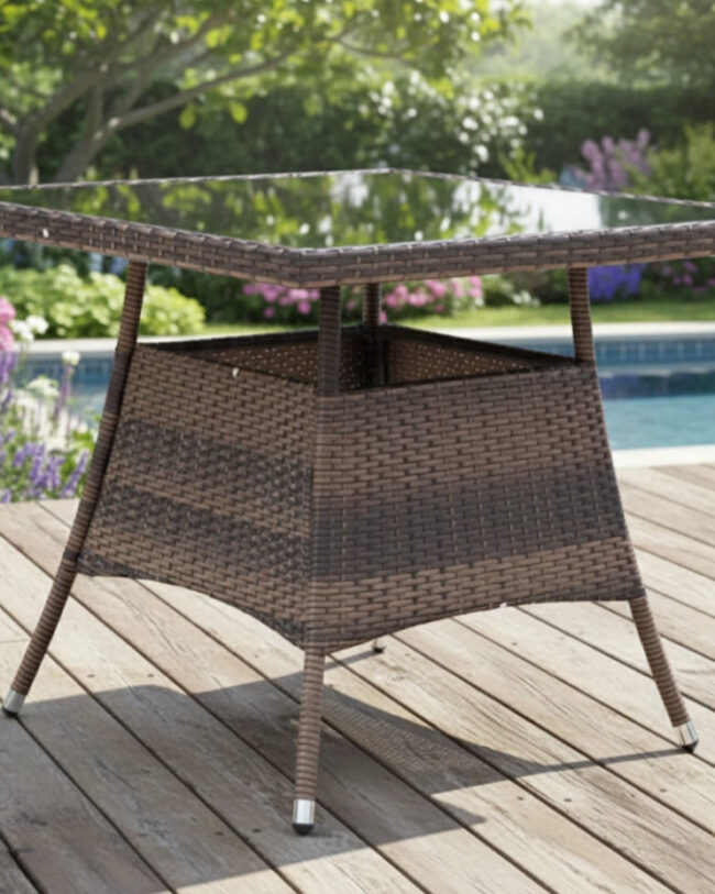 Samz Rattan Dining Table