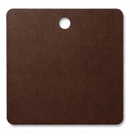 Dark Brown color swatch powdered coated aluminium