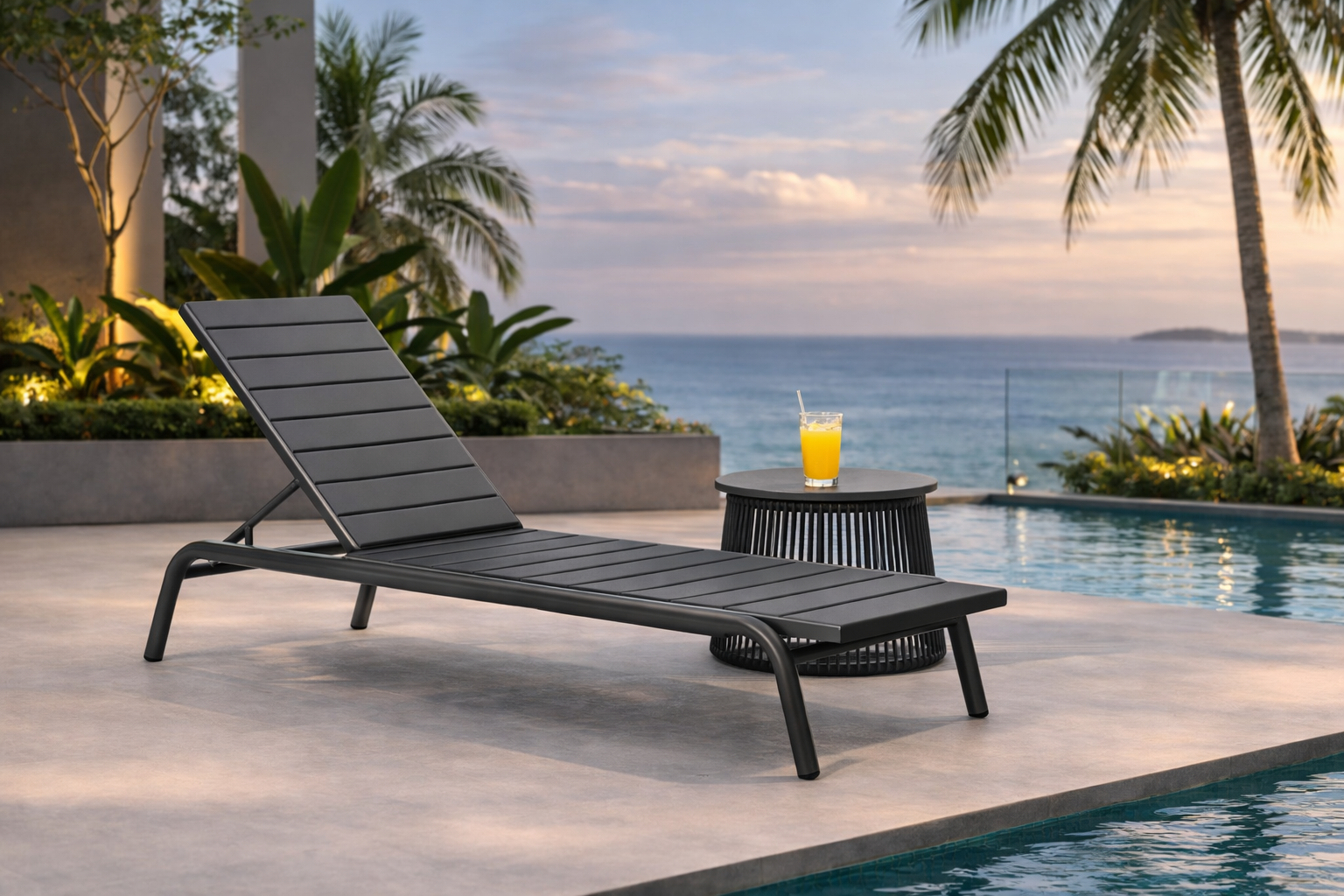 Klana Aluminium Sun Lounger
