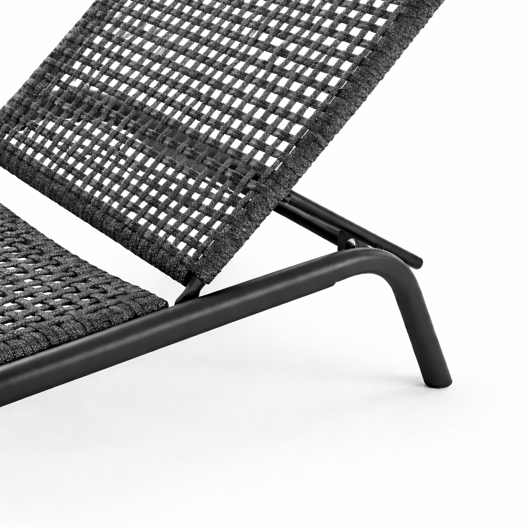 Klana Rope & Aluminium Sun Lounger - Image 8
