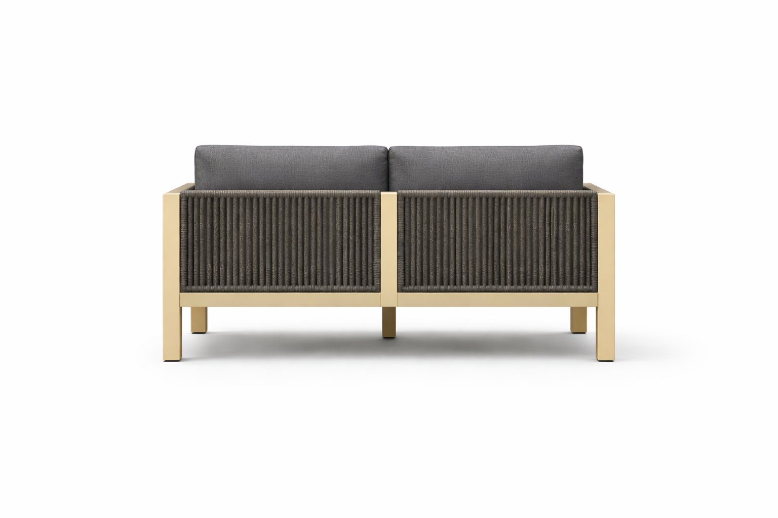 Park Royal Aluminium Rope Outdoor Sofa Set - Image 3