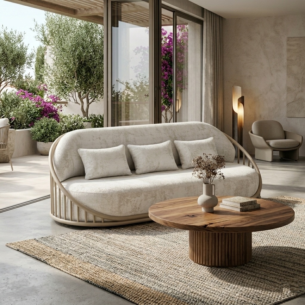 Nova Outdoor Aluminium Sofa Set - Image 5