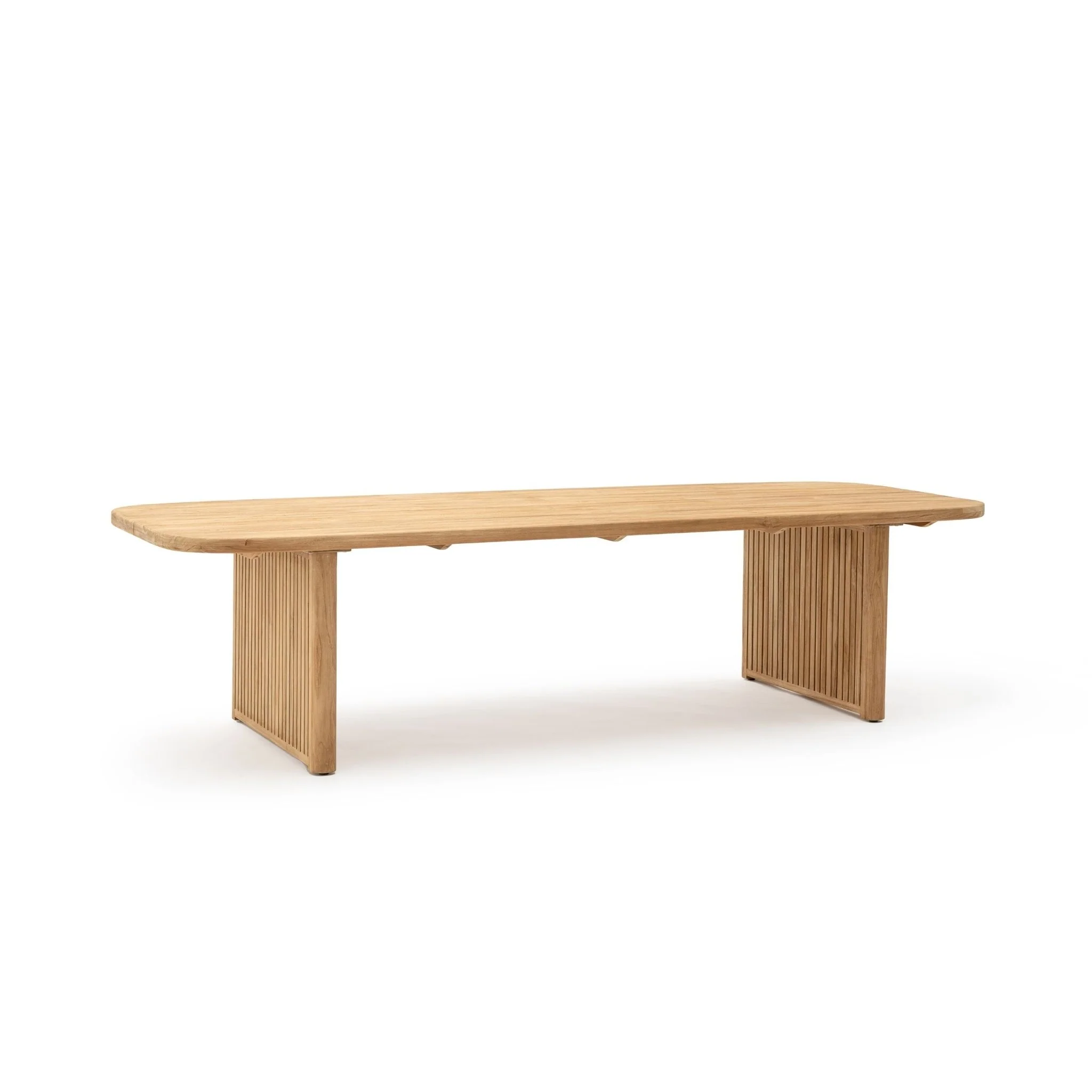 Wave Teak Wood Table