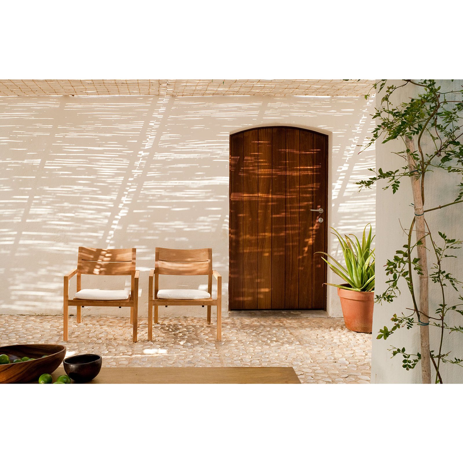 Elba Teak Wood Lounge Chair by Samz Design Shah Alam