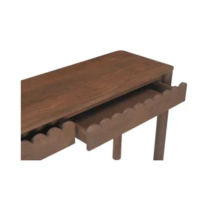 Petal Teak Wood Console Table by Samz Design Shah Alam